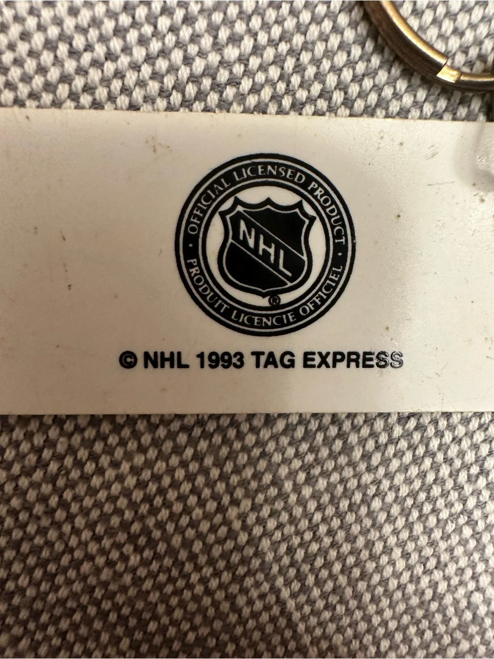 Lot of 4 Vintage NHL Hockey Keychains